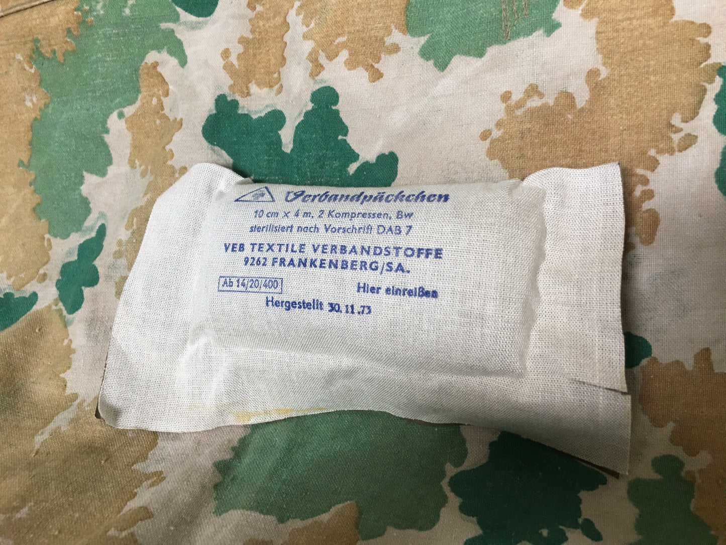 East German NVA Field Dressing