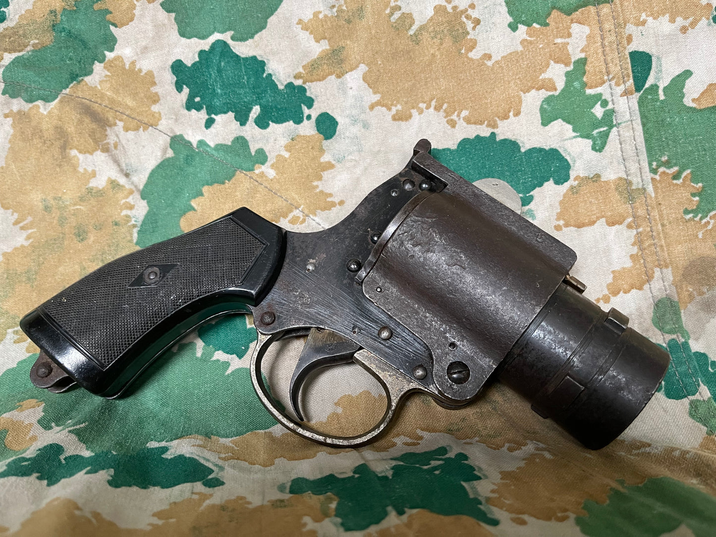 Deactivated Webley No4 Mk1 Flare Pistol