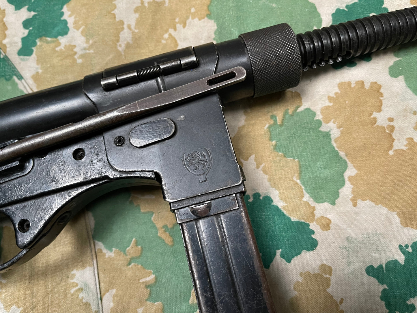 Deactivated Belgian Vigneron M2 SMG